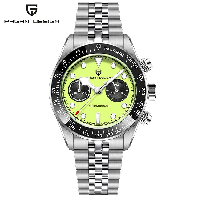 2026 New PAGANI DESIGN 1813 BB Flamingo Chronograph Luxury Sports Quartz Watch Men Sapphire  100M Waterproof Fashion Wristwatch