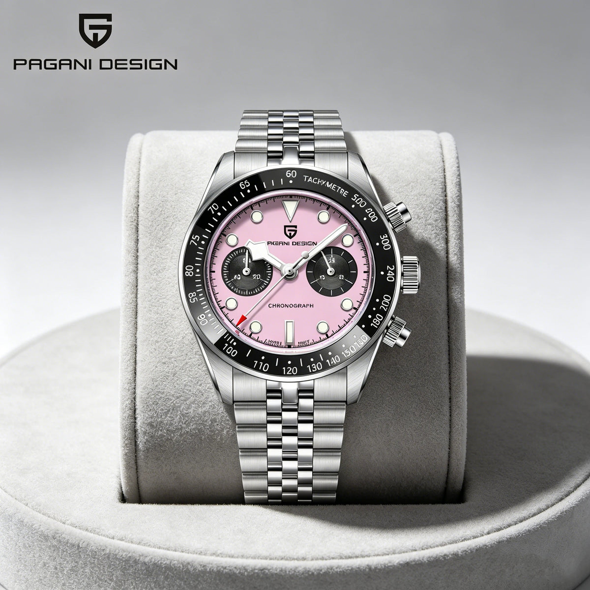 2026 New PAGANI DESIGN 1813 BB Flamingo Chronograph Luxury Sports Quartz Watch Men Sapphire  100M Waterproof Fashion Wristwatch
