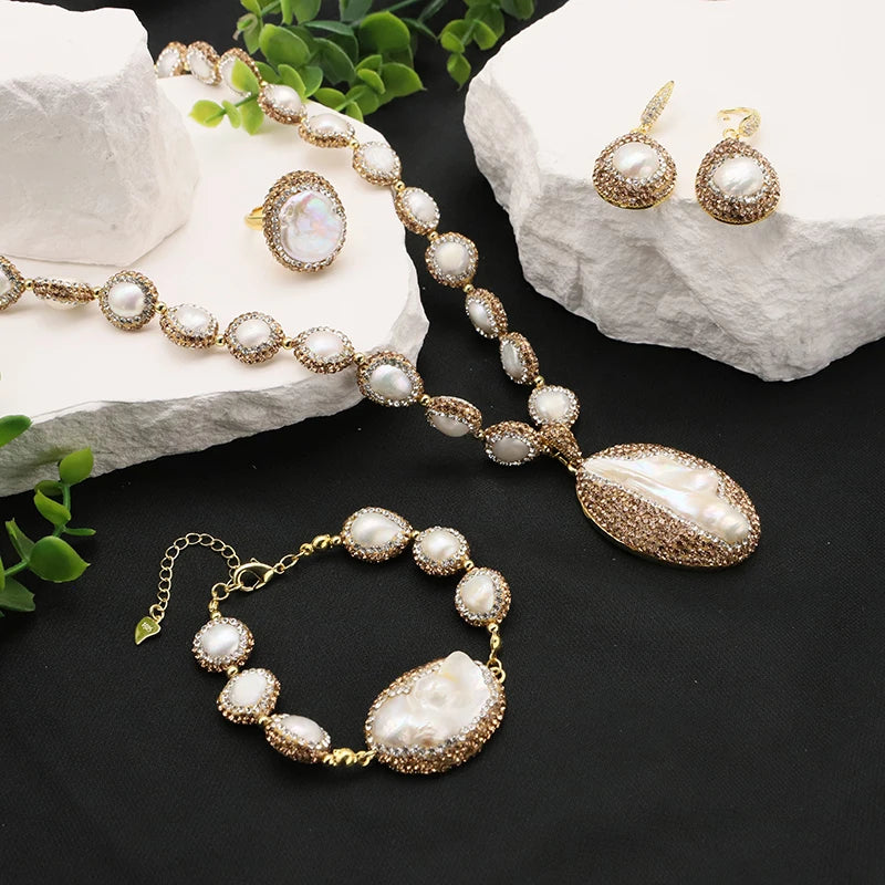 Hot Selling 18k Stainless Steel Gold Plated Bridal Wedding Jewelry Sets Luxury Saudi Zirconia Dubai Jewellery Set for Women