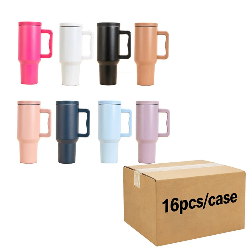 Us in Stock 40 OZ Sparkle Rhinestone Eco Friendly Coffee Cup 40OZ insulated Tumbler for Home Office Outdoor Daily Use