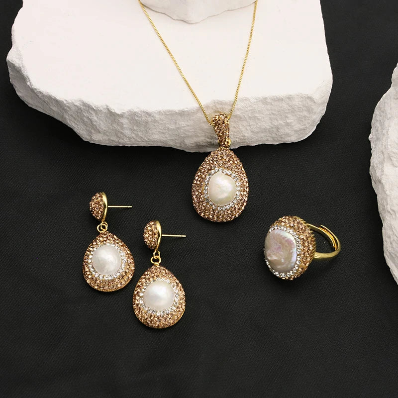 Hot Selling 18k Stainless Steel Gold Plated Bridal Wedding Jewelry Sets Luxury Saudi Zirconia Dubai Jewellery Set for Women