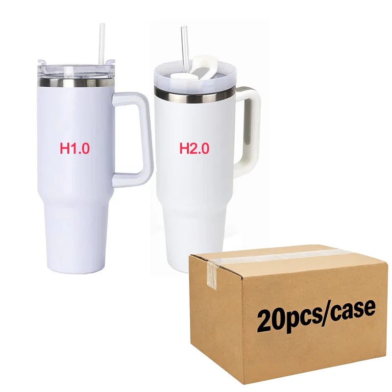 Us in Stock 40 OZ Sparkle Rhinestone Eco Friendly Coffee Cup 40OZ insulated Tumbler for Home Office Outdoor Daily Use