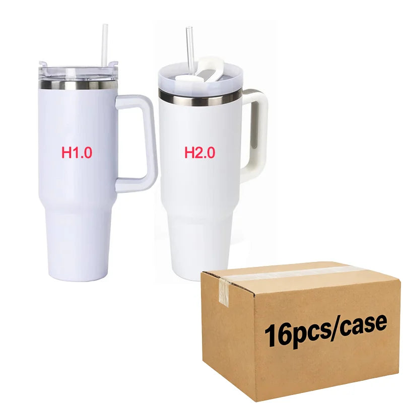 Us in Stock 40 OZ Sparkle Rhinestone Eco Friendly Coffee Cup 40OZ insulated Tumbler for Home Office Outdoor Daily Use