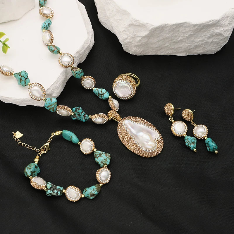 Hot Selling 18k Stainless Steel Gold Plated Bridal Wedding Jewelry Sets Luxury Saudi Zirconia Dubai Jewellery Set for Women