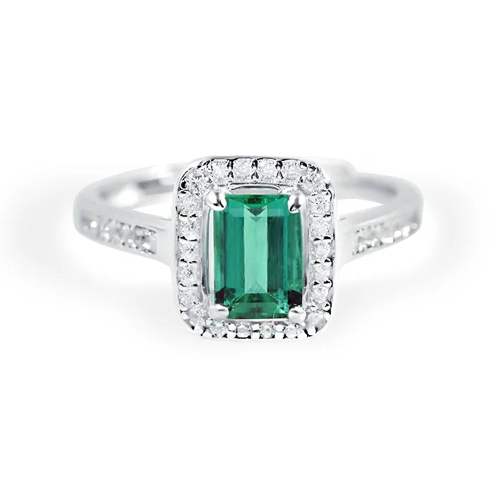 Wholesale Luxurious Jewelry Set Green Emerald 925 Jewelry Set Wedding Jewelry Set Bridal for Women