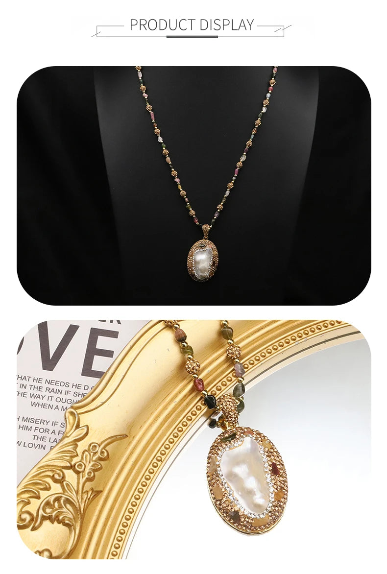 Bijoux en perles naturelles baroques pour femmes, collier, Bracelet, boucle d'oreille, bague, ensembles élégants pour femmes, ensemble de luxe pour femmes, cadeaux