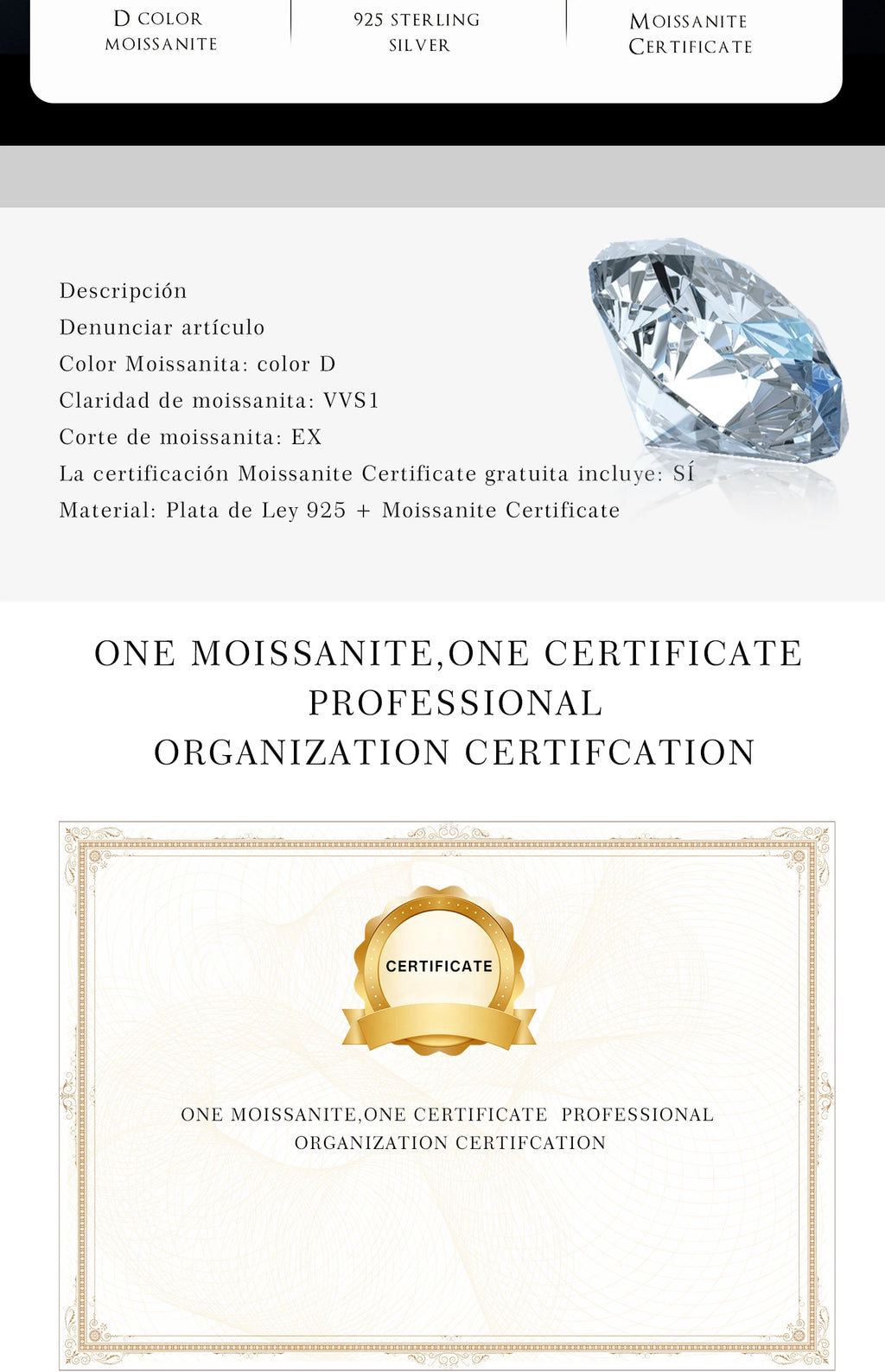 ANDYWEN 1CT éternité D couleur Moissanite bague 925 en argent Sterling luxe alliance promesse anneaux femmes bijoux fins cadeau