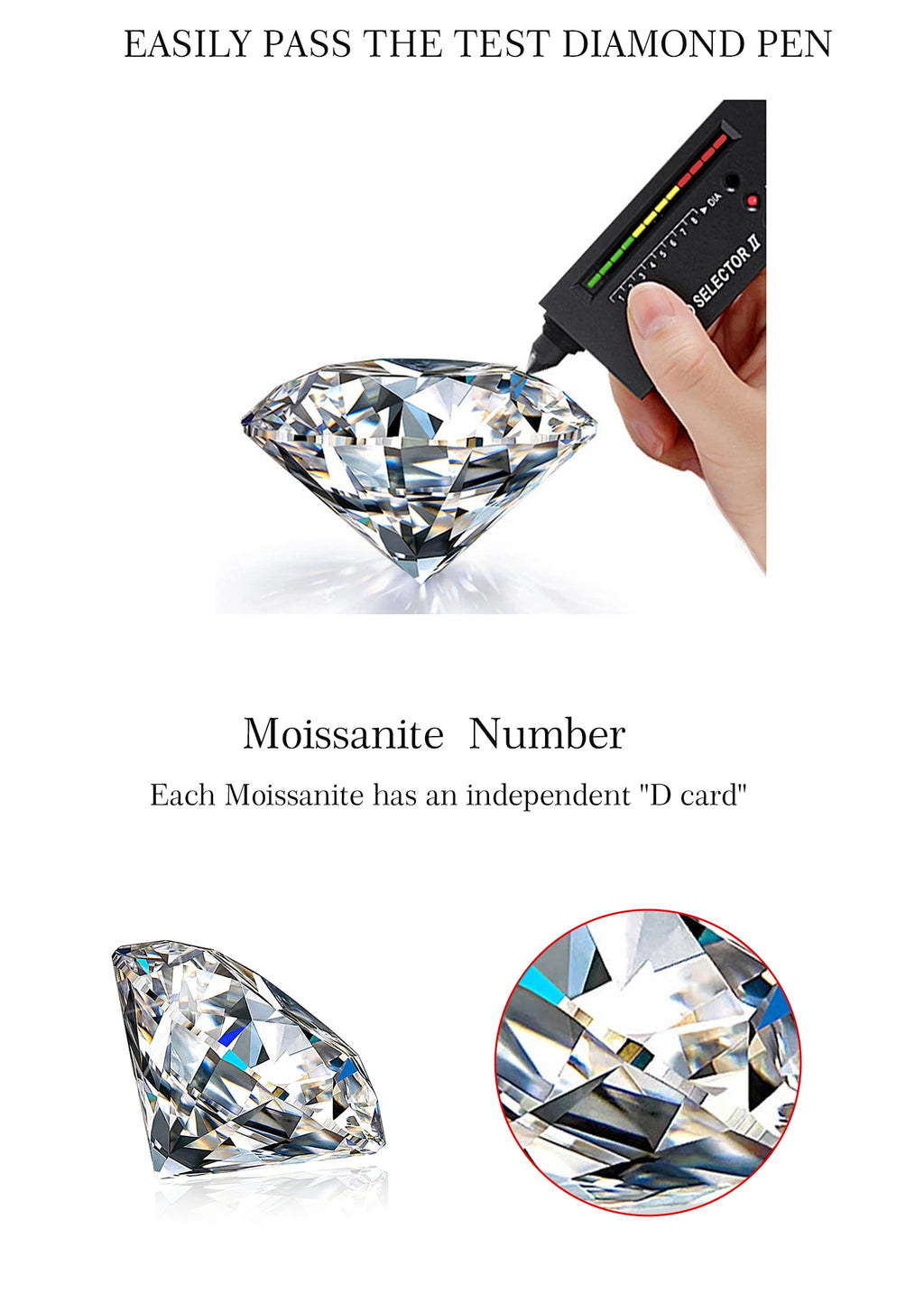 ANDYWEN 1CT éternité D couleur Moissanite bague 925 en argent Sterling luxe alliance promesse anneaux femmes bijoux fins cadeau