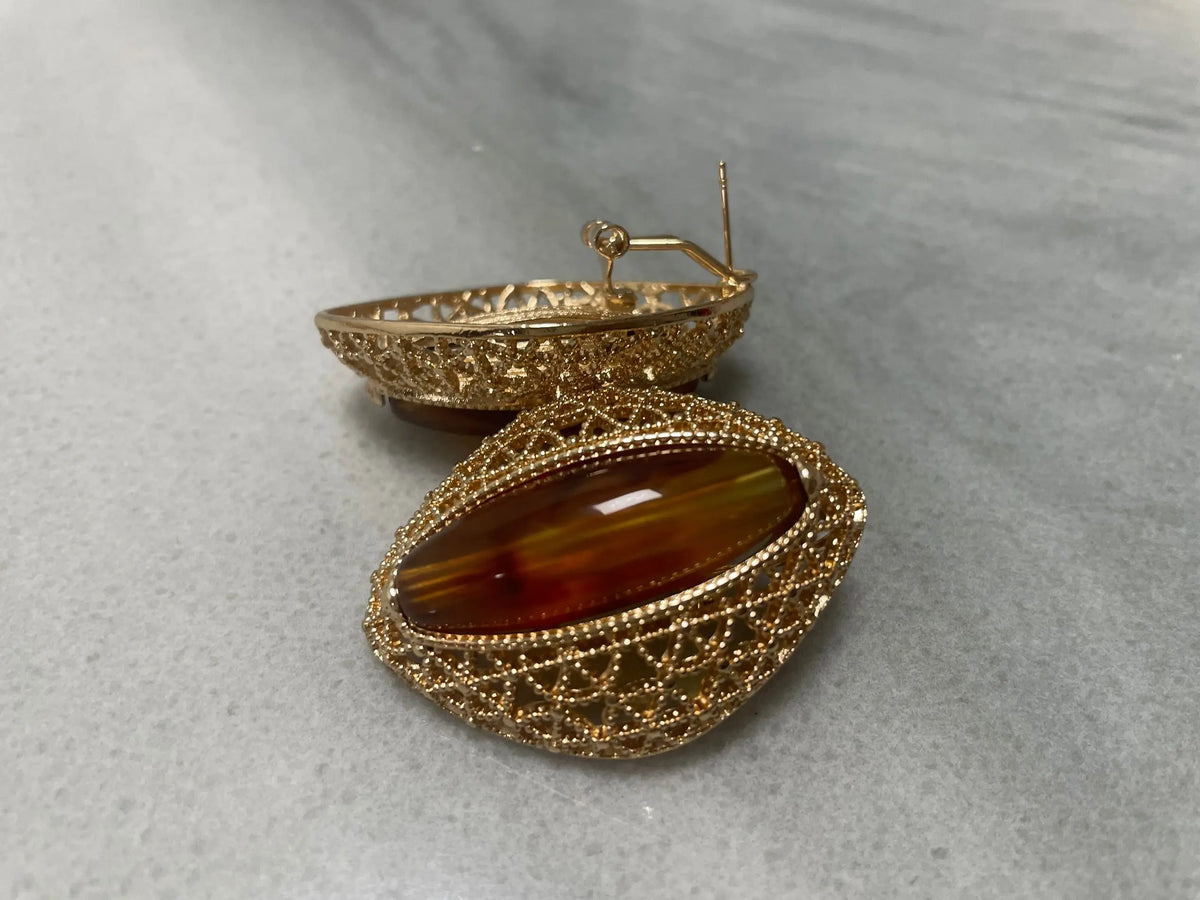Parure de bijoux africaine en alliage de fer durable, 4 pièces, plaqué or, pour mariée, collier, boucles d'oreilles, bague, bracelet