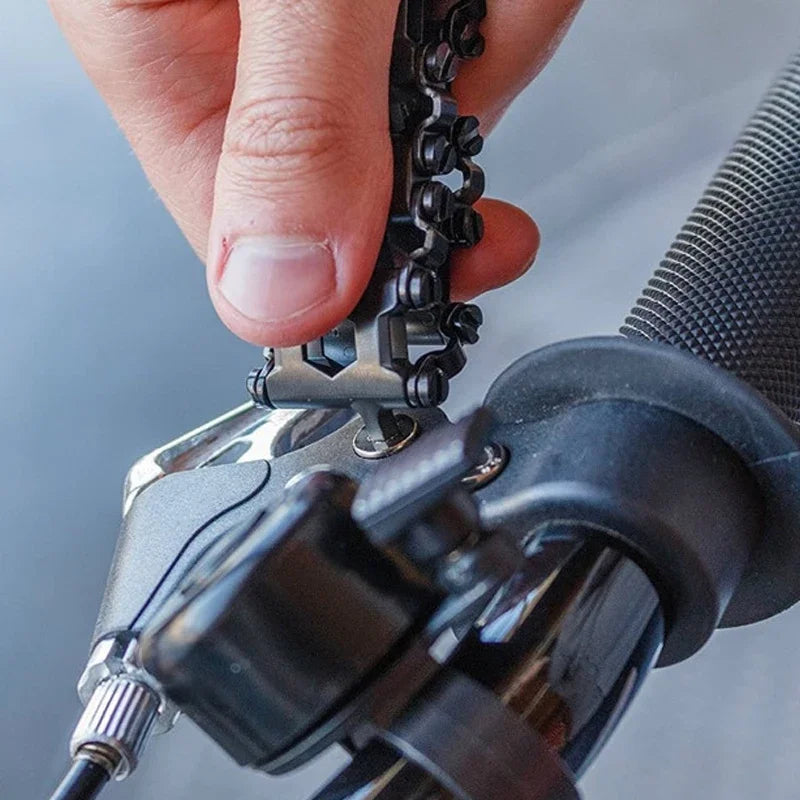 Bracelet multifonctionnel en acier inoxydable pour hommes, outil d'extérieur, 29 en 1, Bracelet de montre pour Couple européen et américain