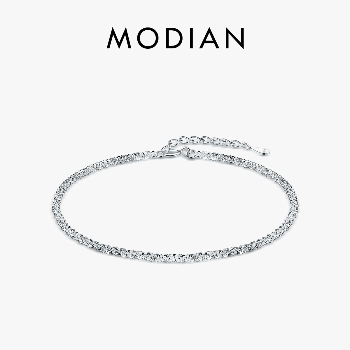 Modian authentique 925 argent Sterling Simple mignon femme Bracelet pour les femmes classique charme exquis en argent Sterling bijoux cadeau